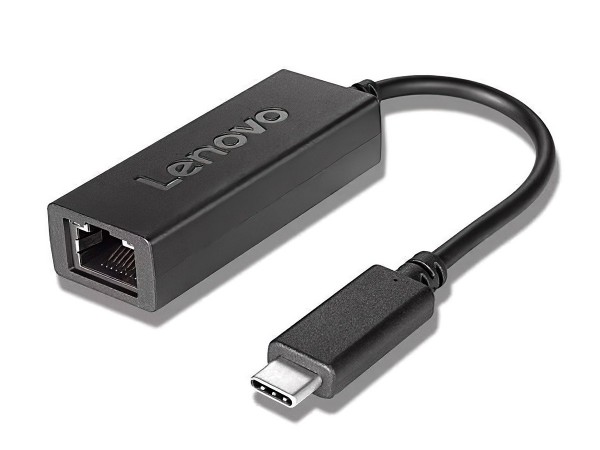 Lenovo Netzwerk-Adapter | USB Typ-C auf Gigabit-Ethernet LAN Adapter