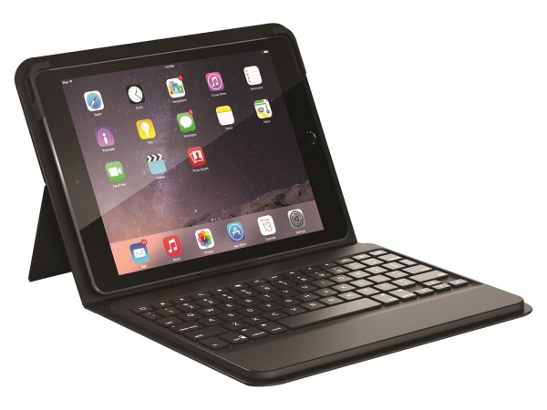 ZAGG Messenger Folio Tastatur & Schutzhülle für iPad Air 1&2 / iPad 5&6 / iPad Pro 9.7" | Schwarz